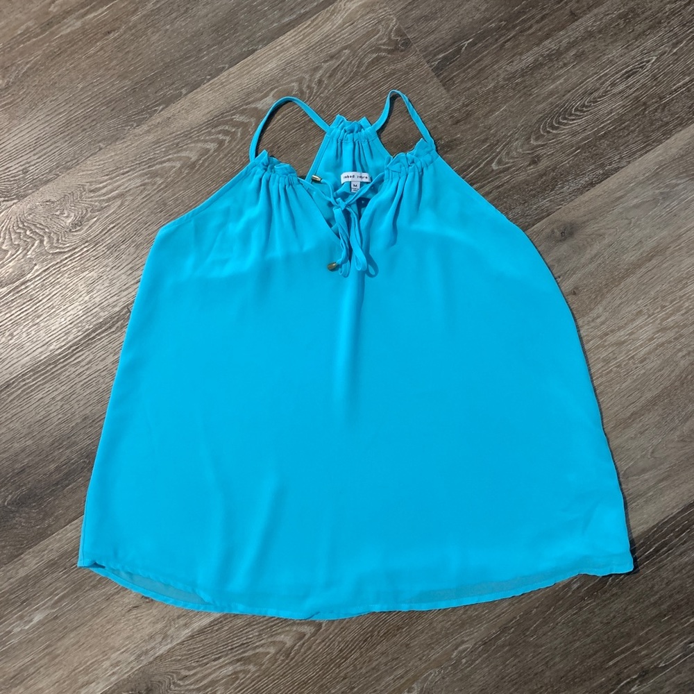Blue tank top